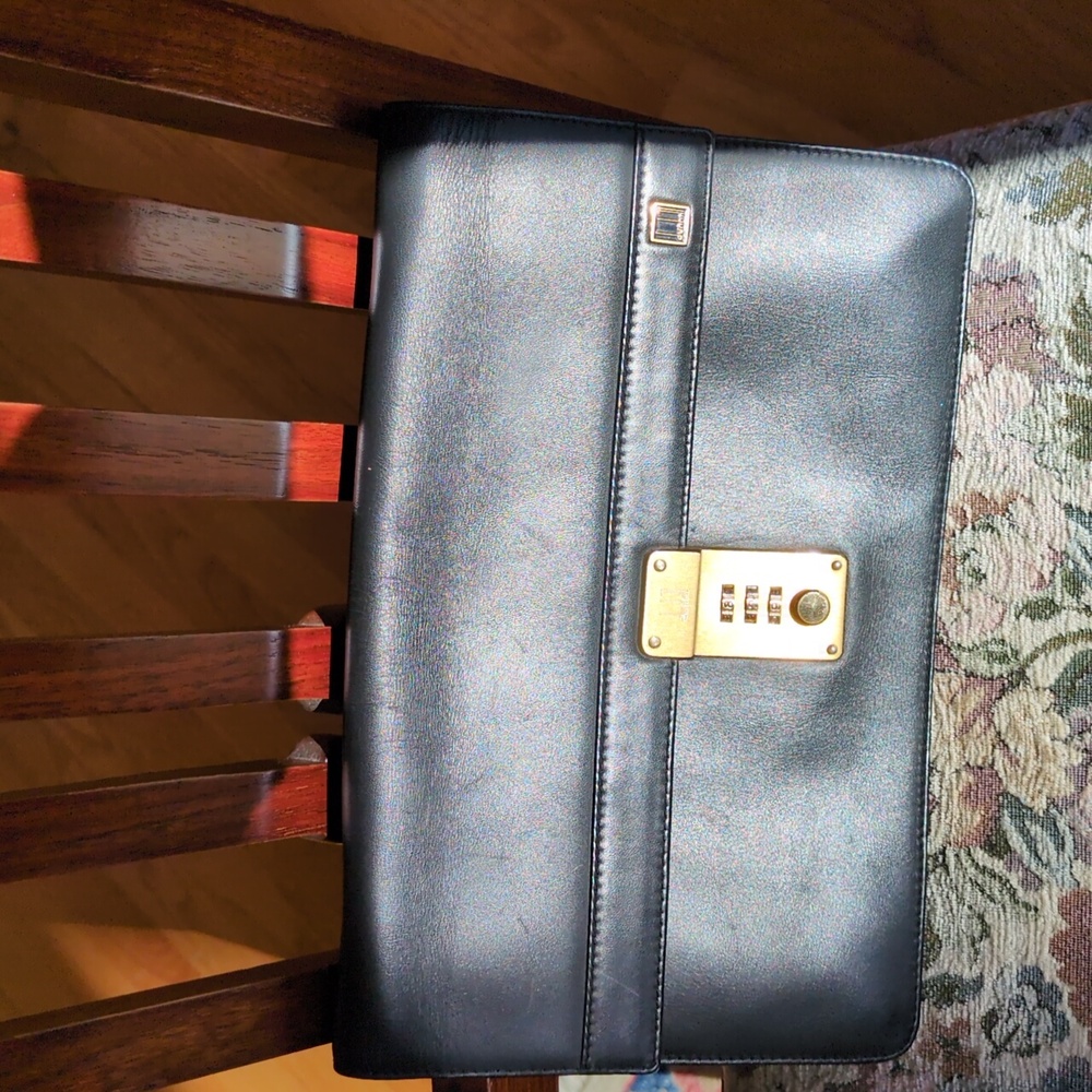 Dunhill leather pochette